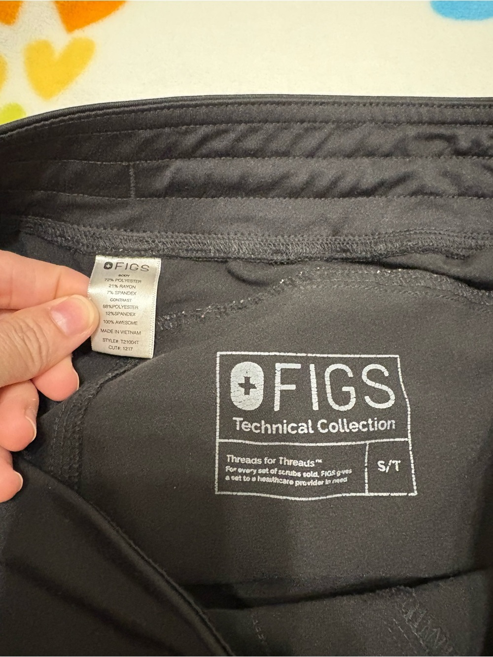 🖤 Figs Black scrub set 🖤 - Picture 4 of 6